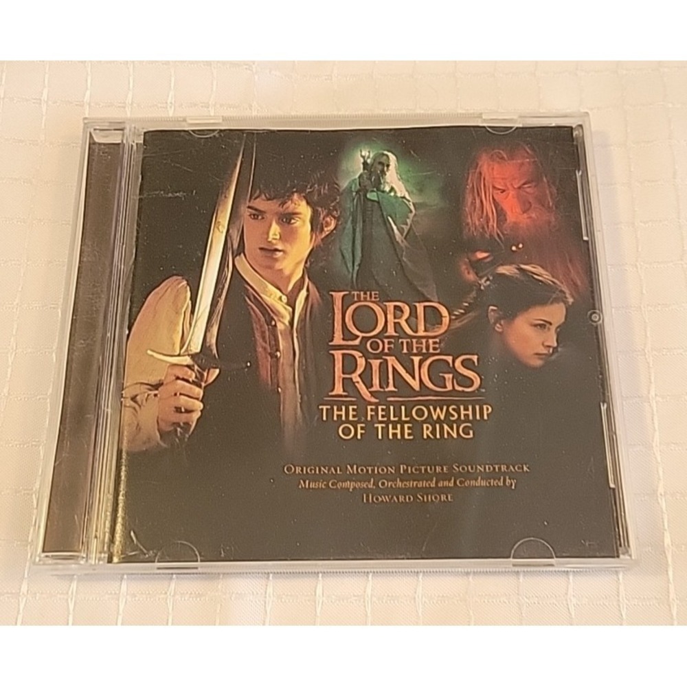 Lord of the Rings The Fellowship Of The Ring CD Original Movie Soundtrack